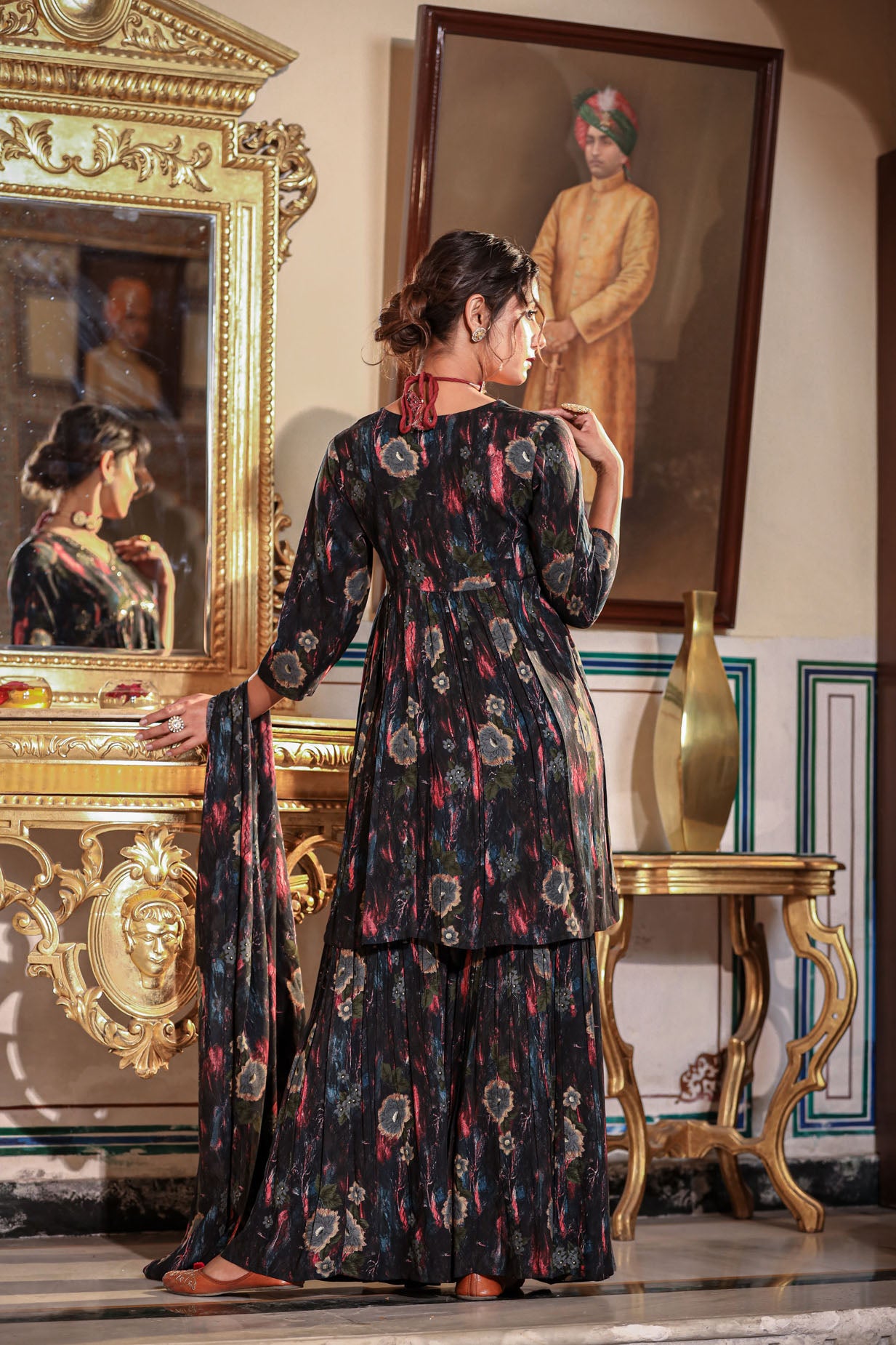 The Royal Coloured Sharara