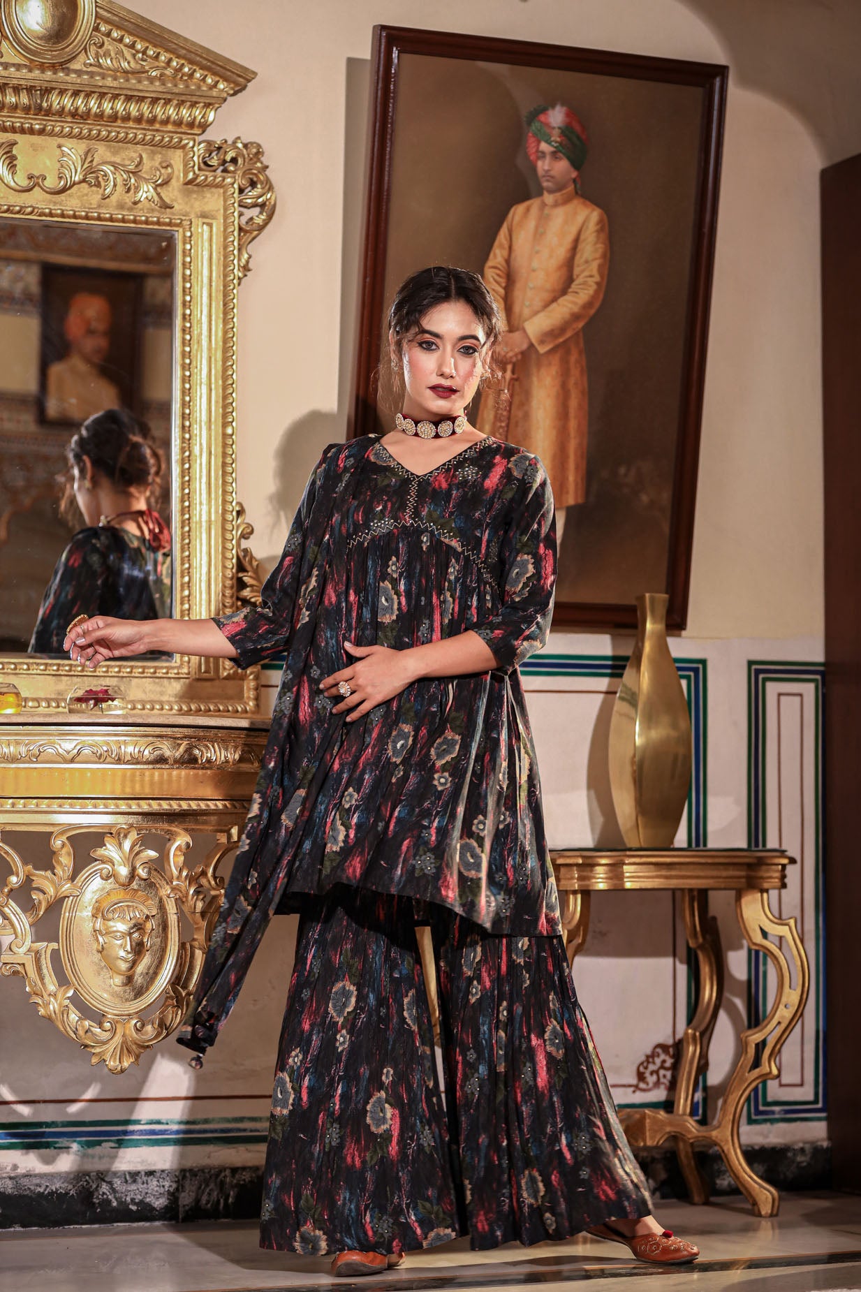 The Royal Coloured Sharara