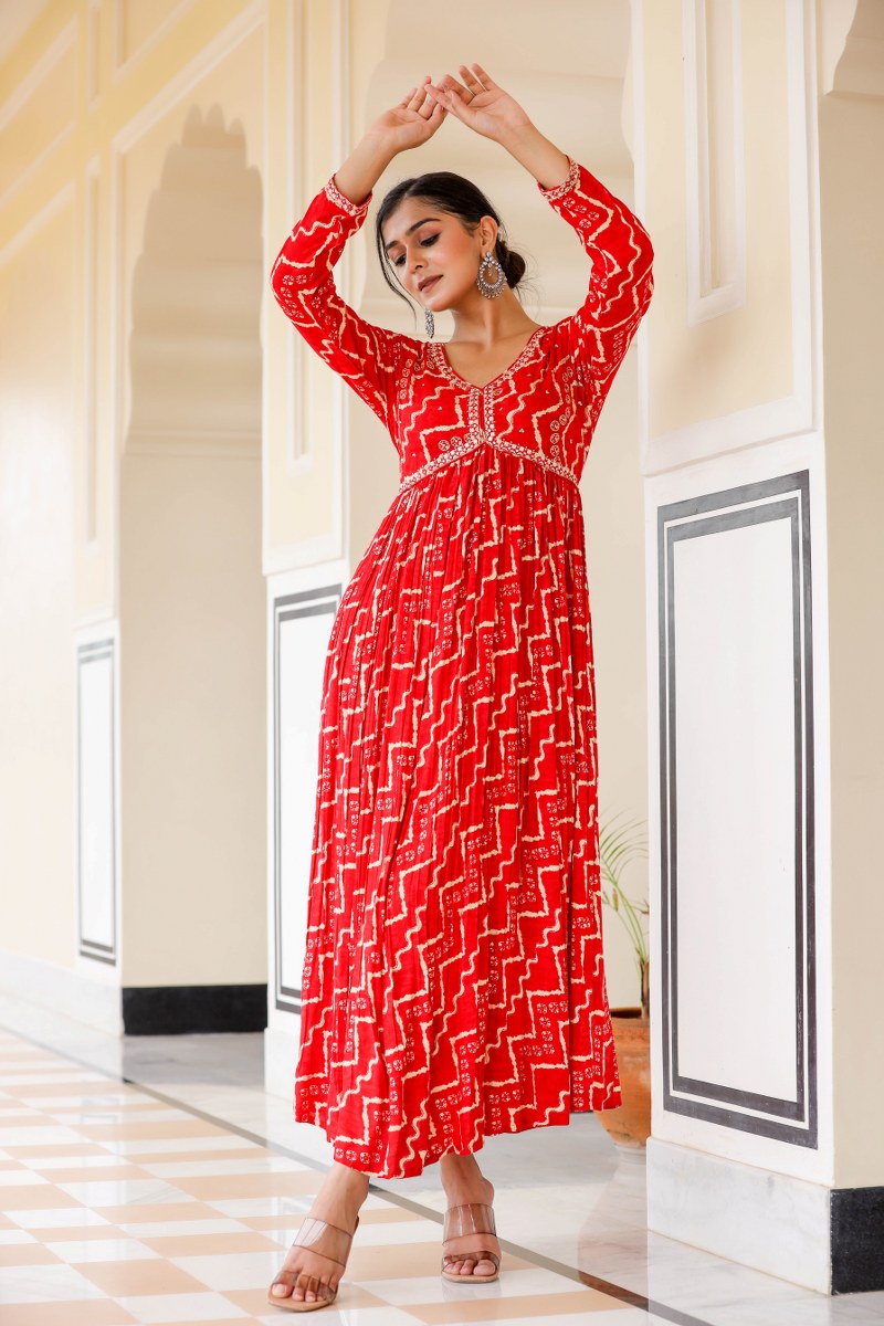 Beautiful Rayon Gown