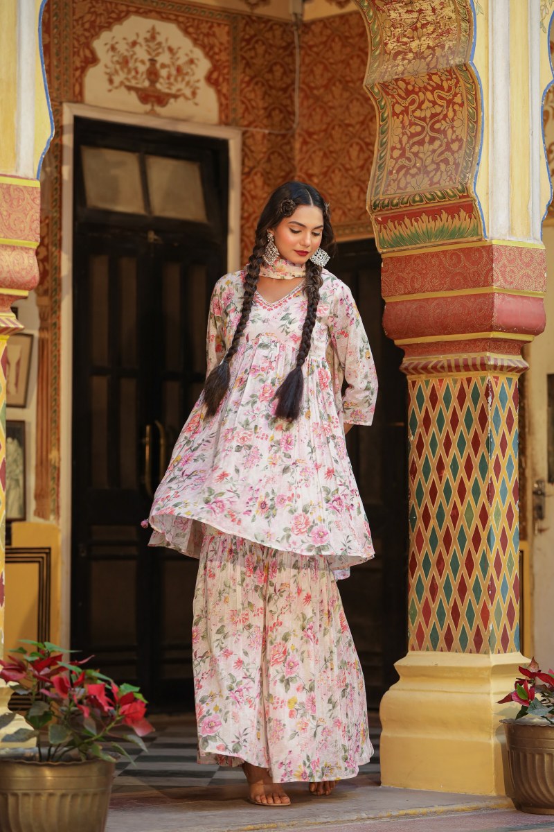 The Pastel Shararas