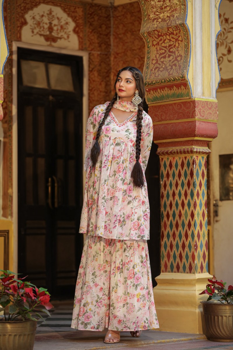 The Pastel Shararas