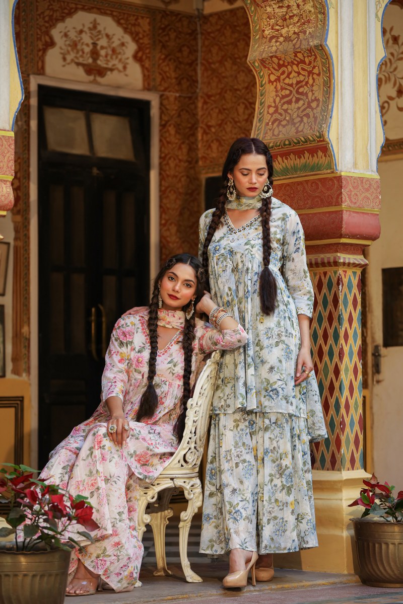 The Pastel Shararas