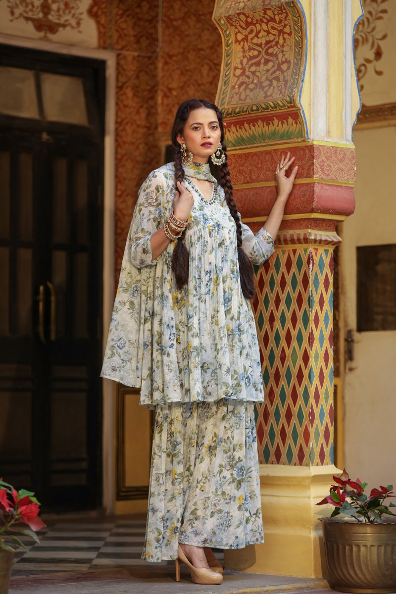 The Pastel Shararas