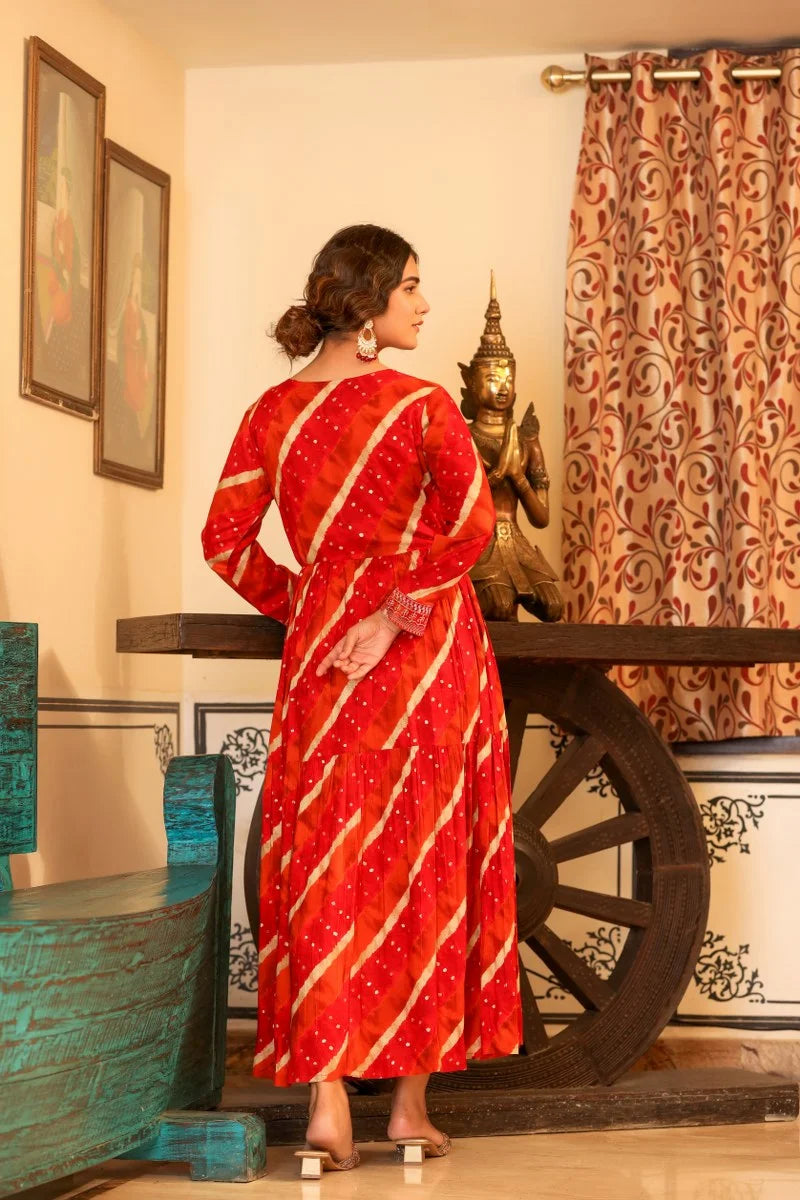Beautiful Red long gown