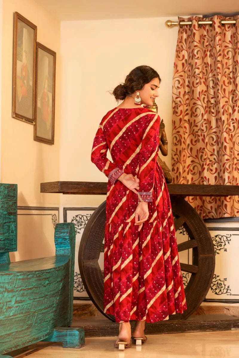Beautiful Red long gown