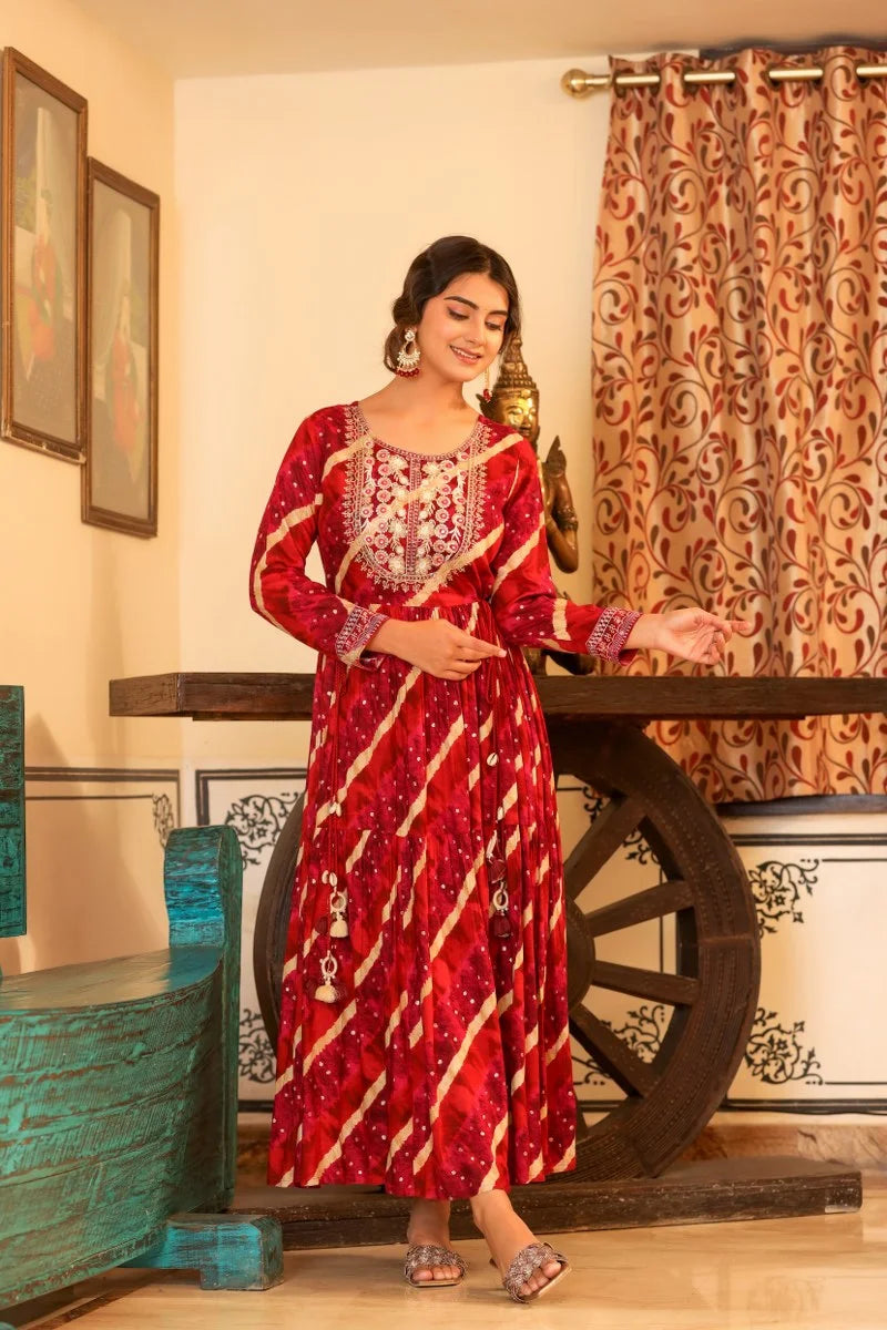 Beautiful Red long gown
