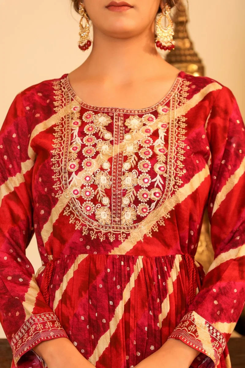 Beautiful Red long gown