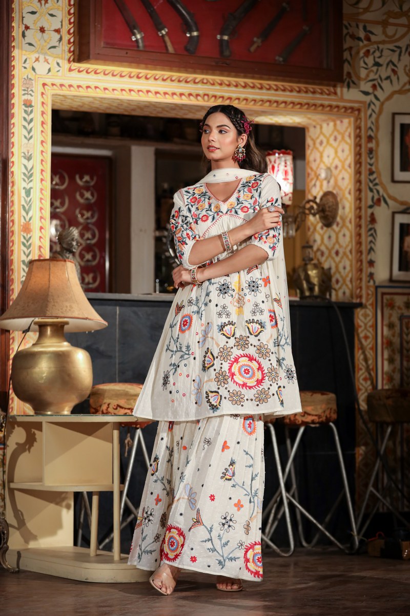 Ethinic Embroidered Whites