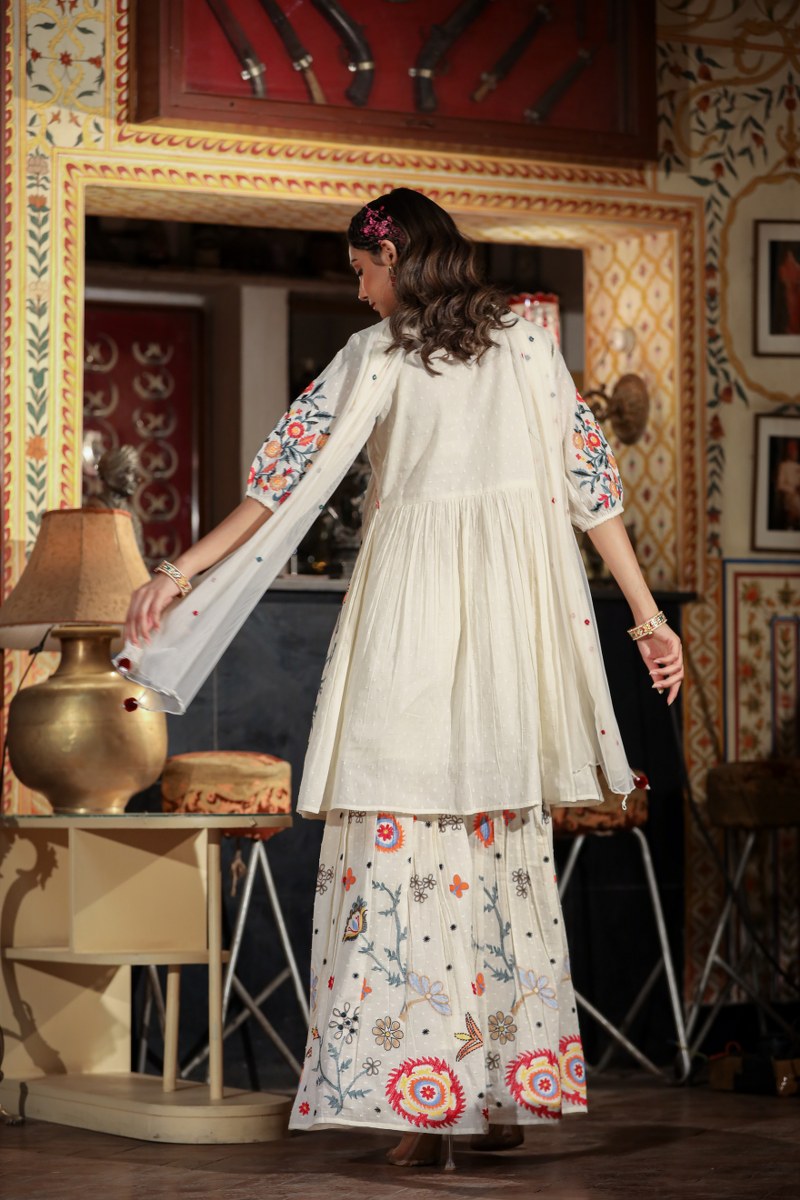 Ethinic Embroidered Whites