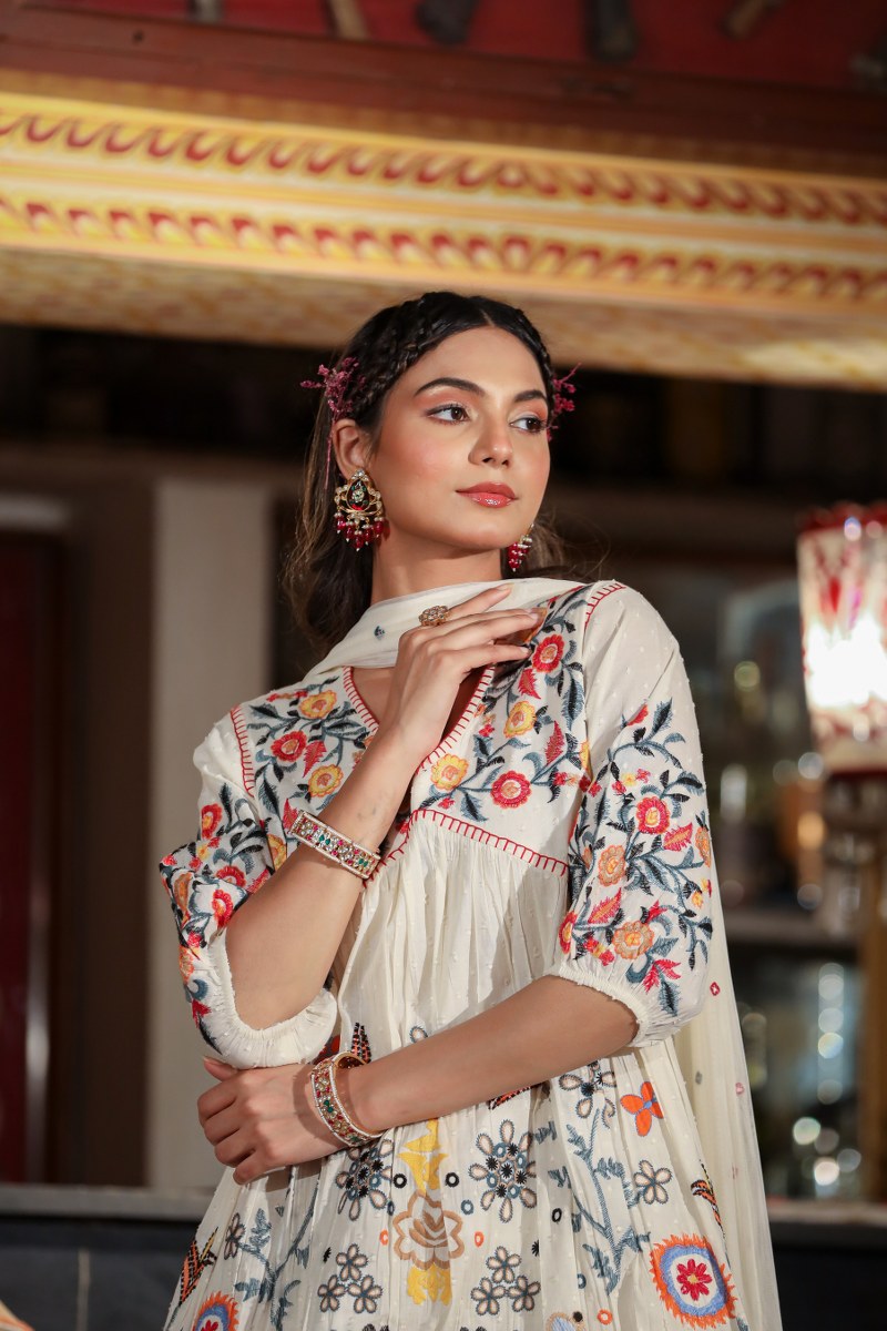 Ethinic Embroidered Whites