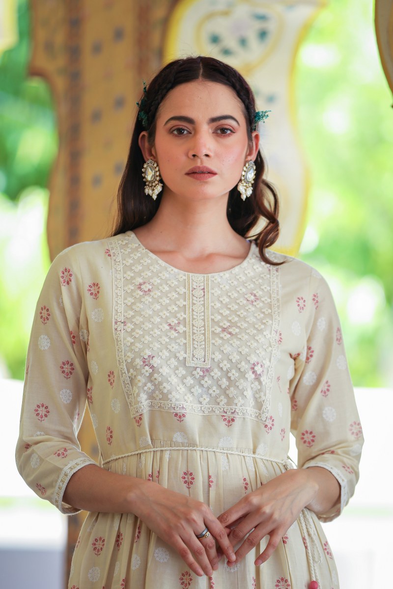 Stylish White Long Dress for Women