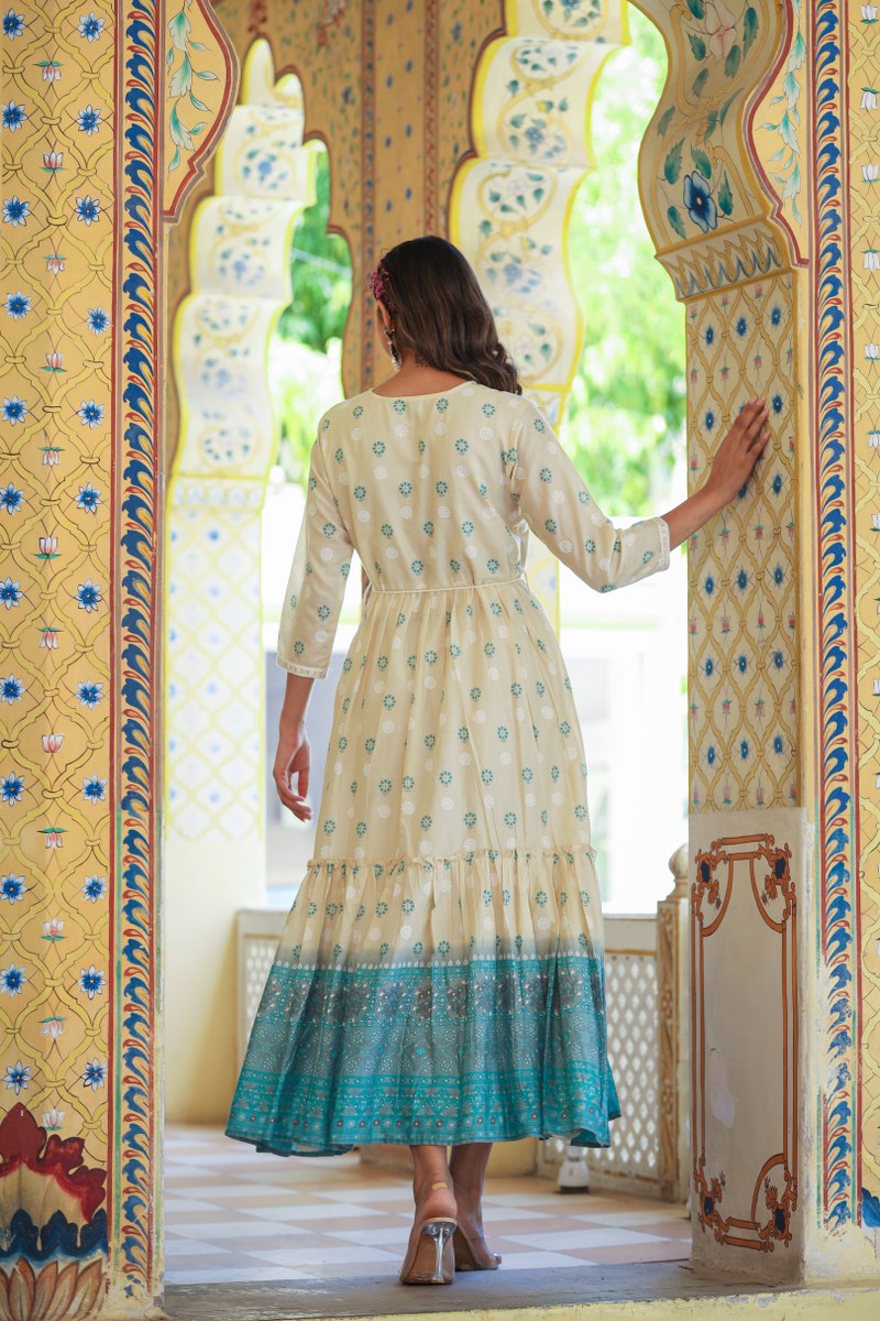 Stylish White Long Dress for Women
