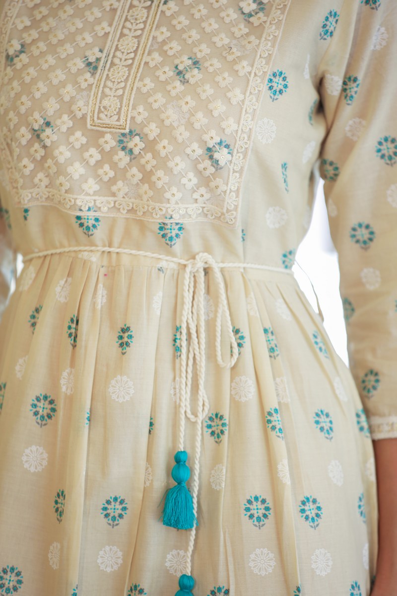 Stylish White Long Dress for Women