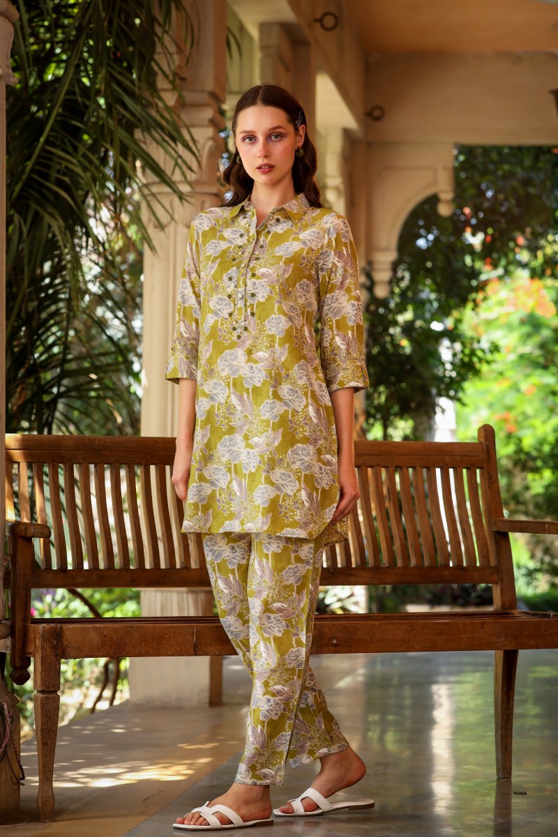 Timeless Modal Chanderi Coord Set😍