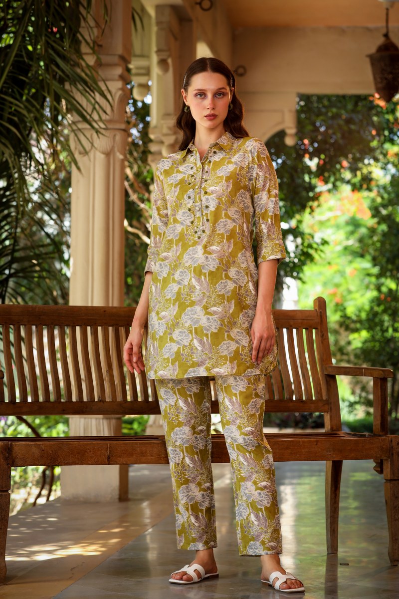 Timeless Modal Chanderi Coord Set😍