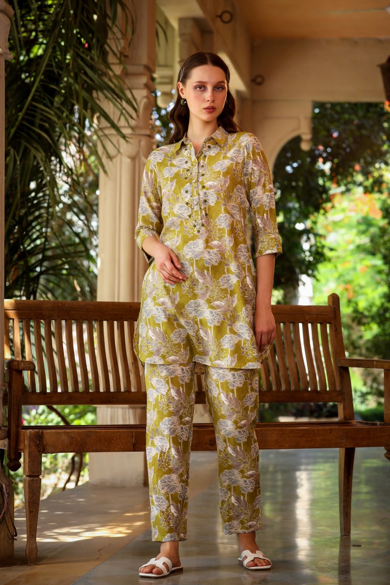 Timeless Modal Chanderi Coord Set😍