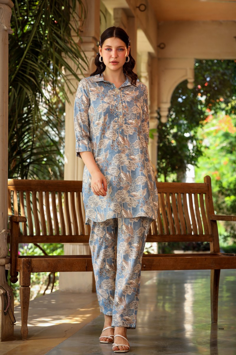 Timeless Modal Chanderi Coord Set😍