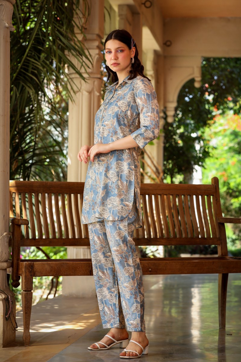 Timeless Modal Chanderi Coord Set😍