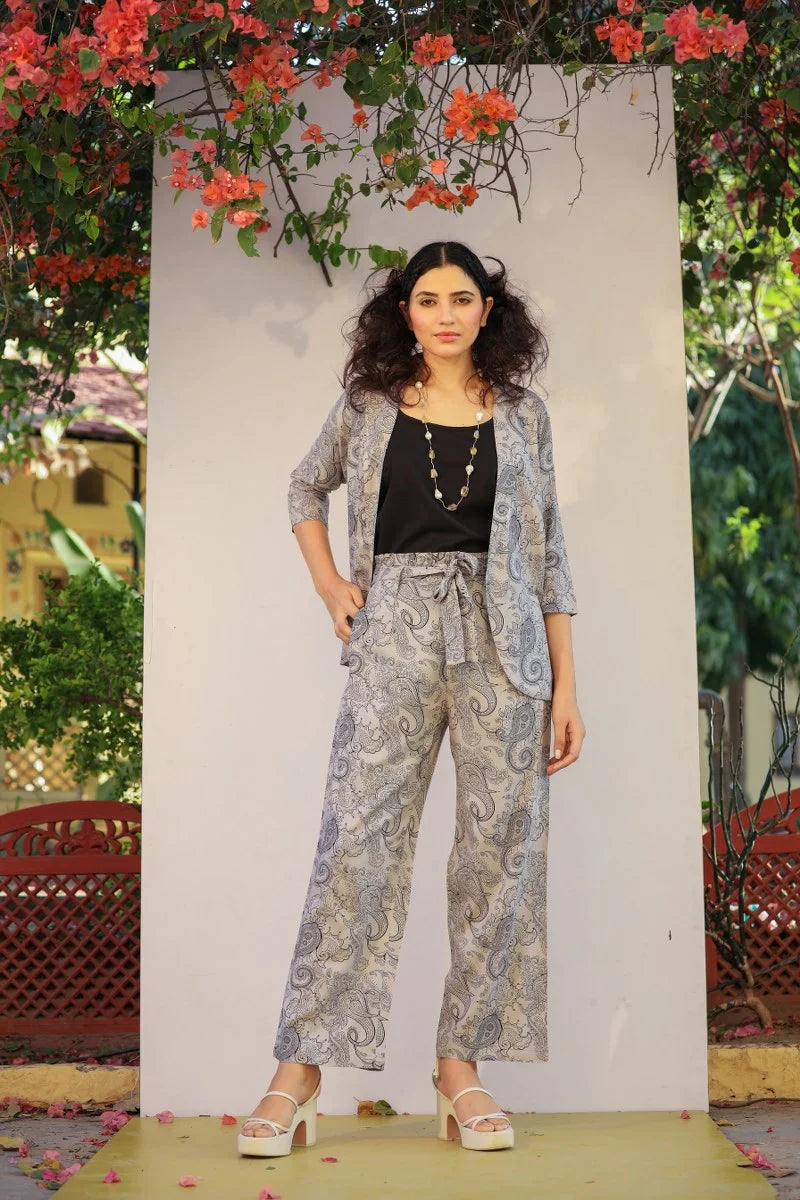 Stylish Printed Coord Set