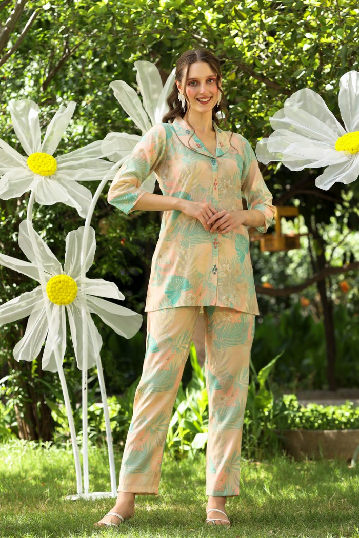 Amazing Modal Chanderi Coord Set😍