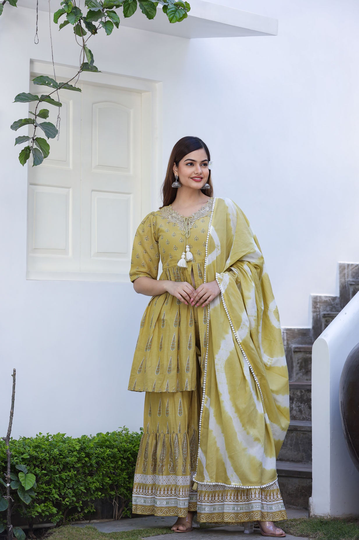 Traditional Cotton Sharara