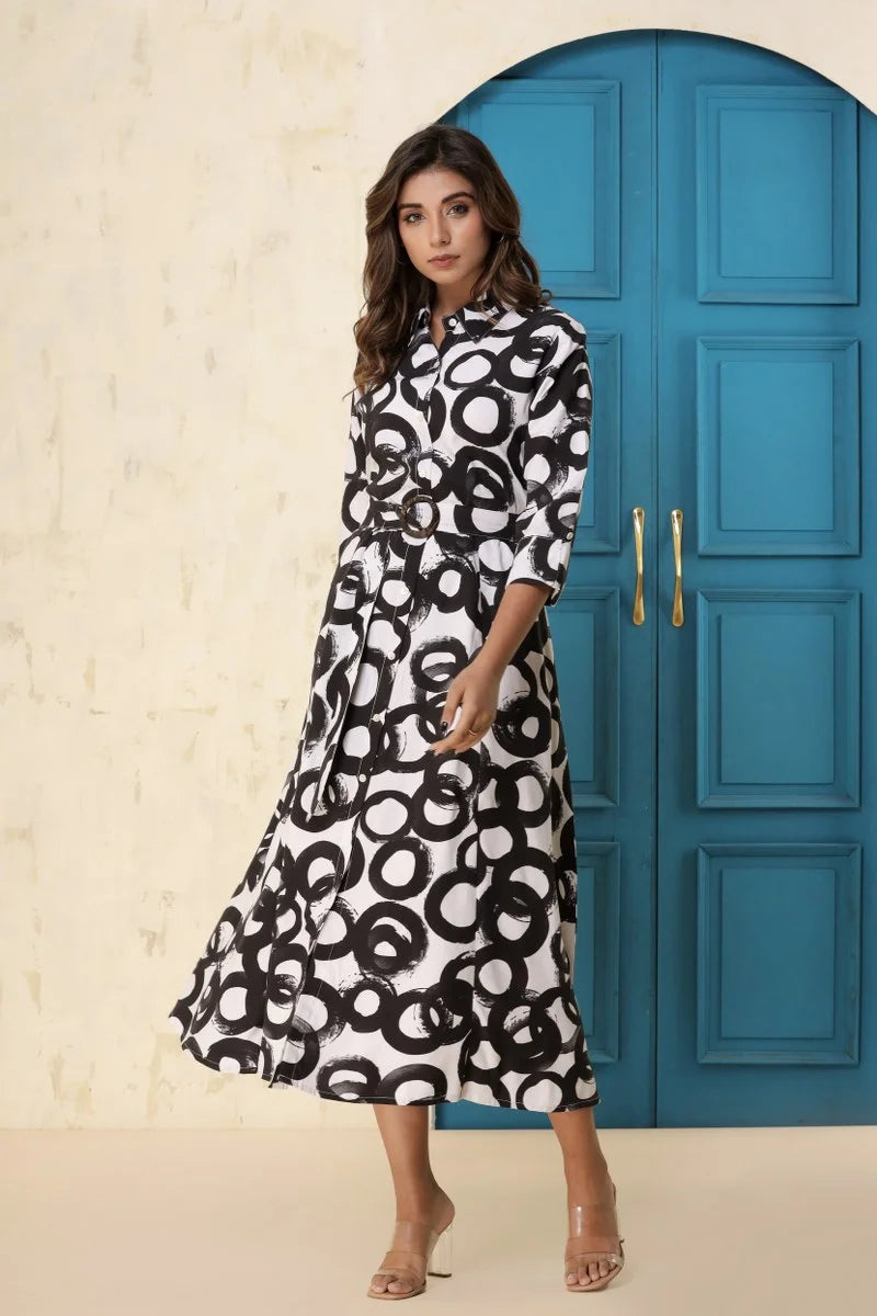 Amazing White Middie Gown