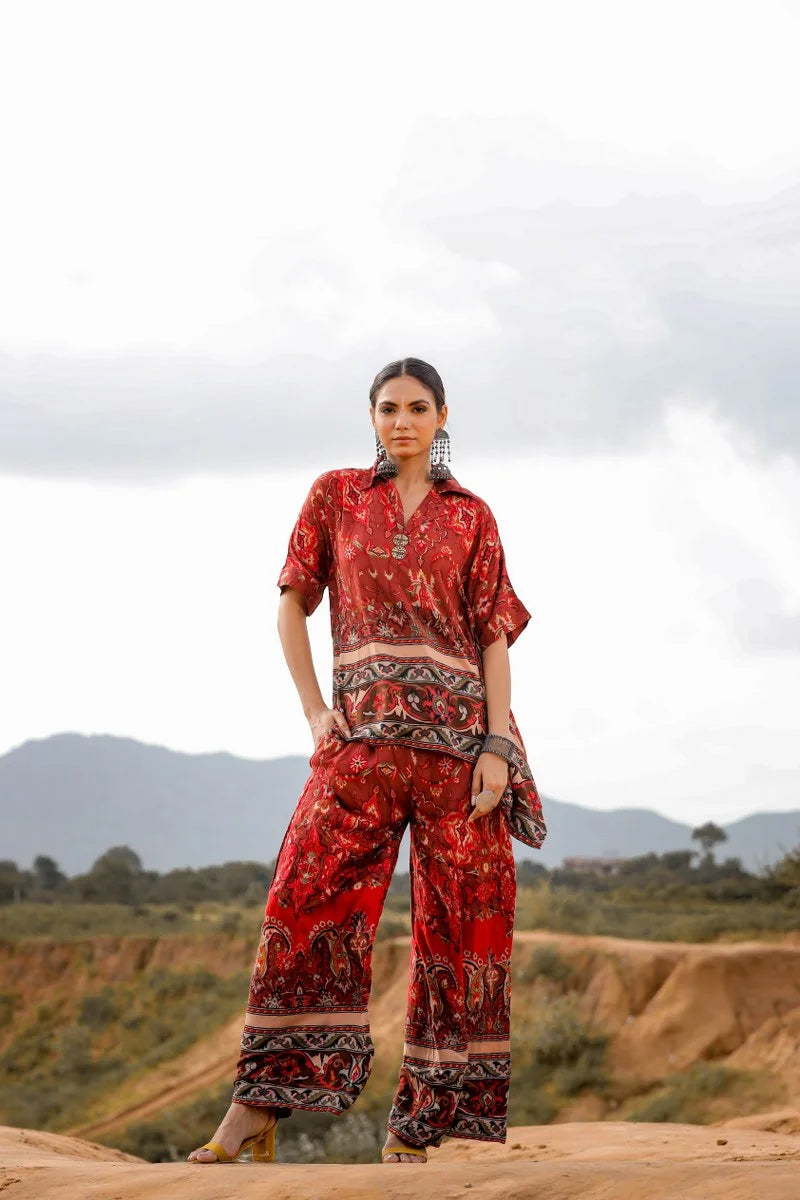 Timeless Tunic Rayon Coord Set