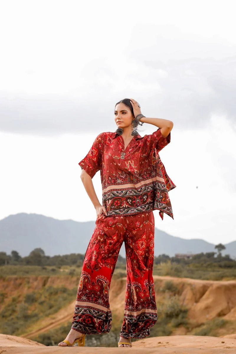 Timeless Tunic Rayon Coord Set