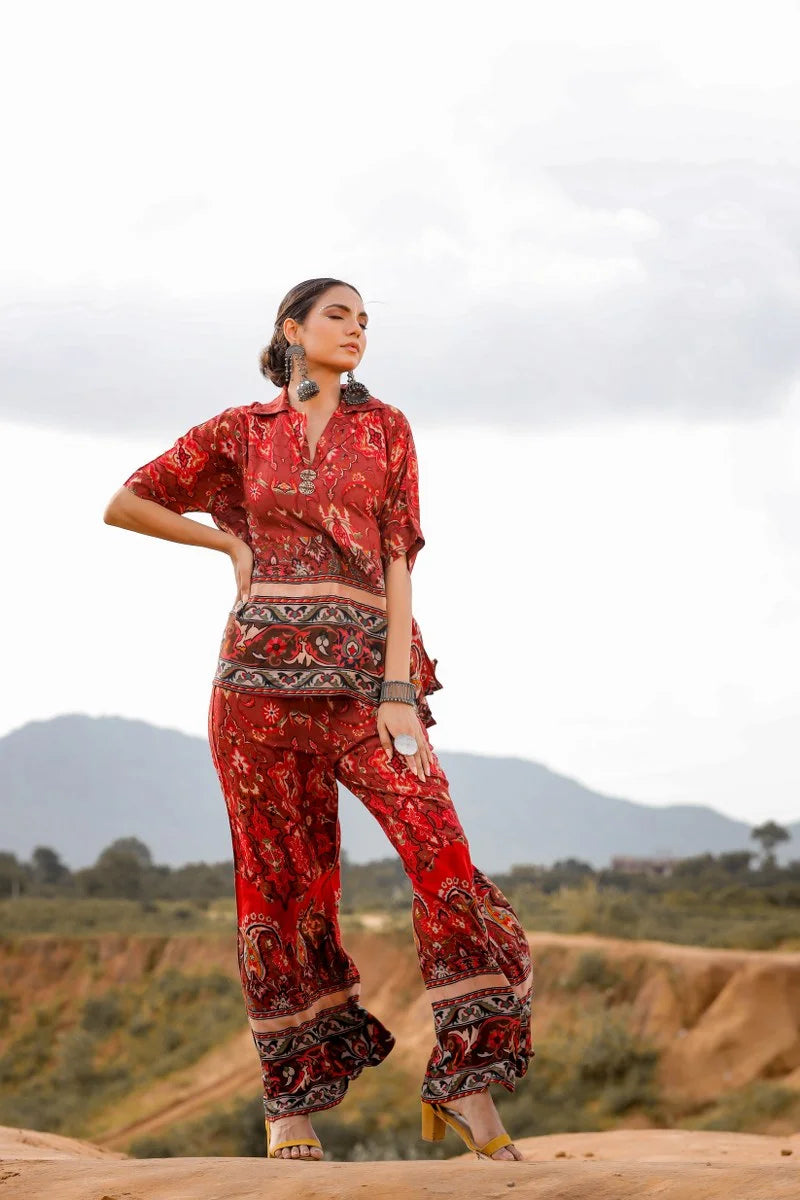 Timeless Tunic Rayon Coord Set
