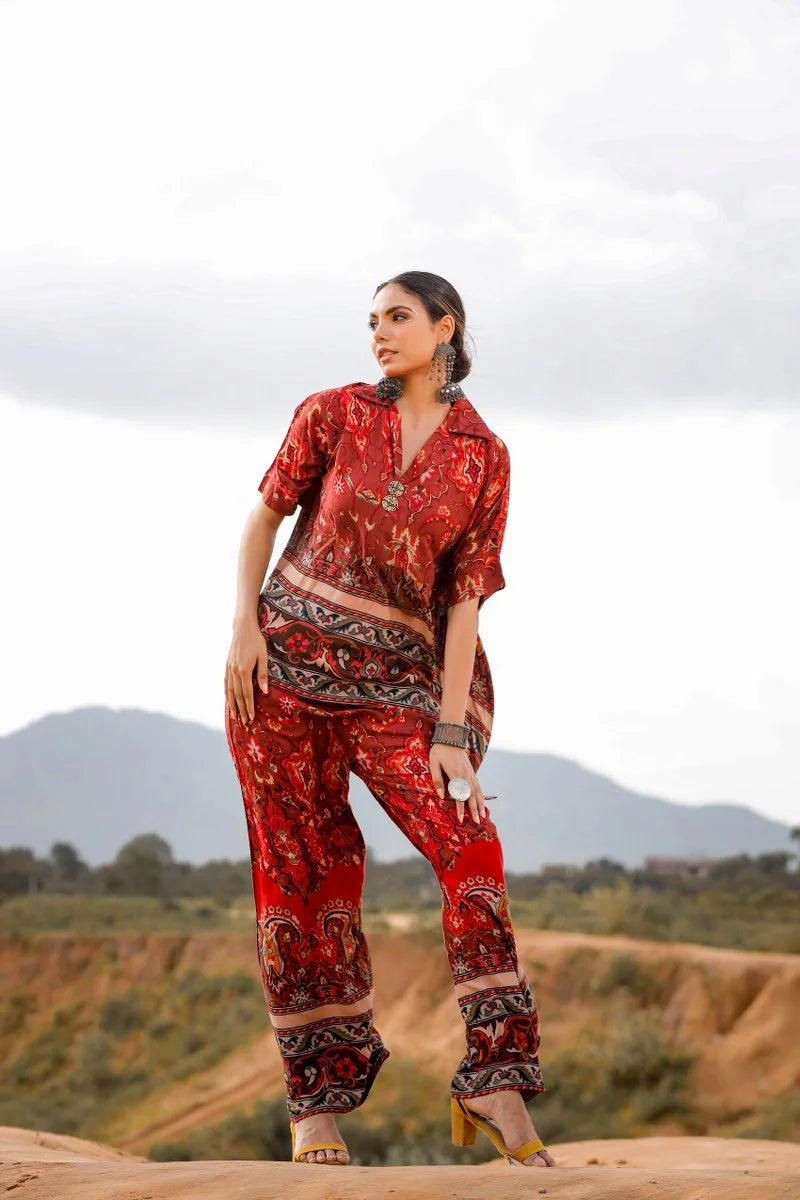 Timeless Tunic Rayon Coord Set