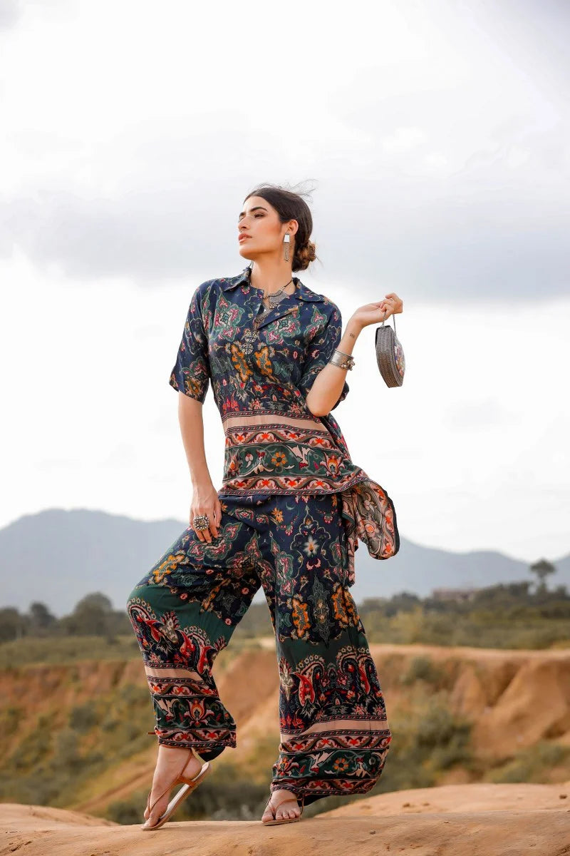 Timeless Tunic Rayon Coord Set