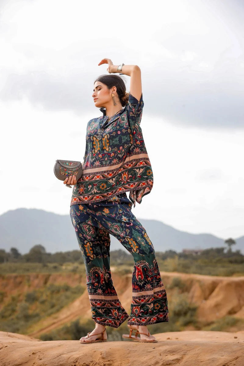 Timeless Tunic Rayon Coord Set