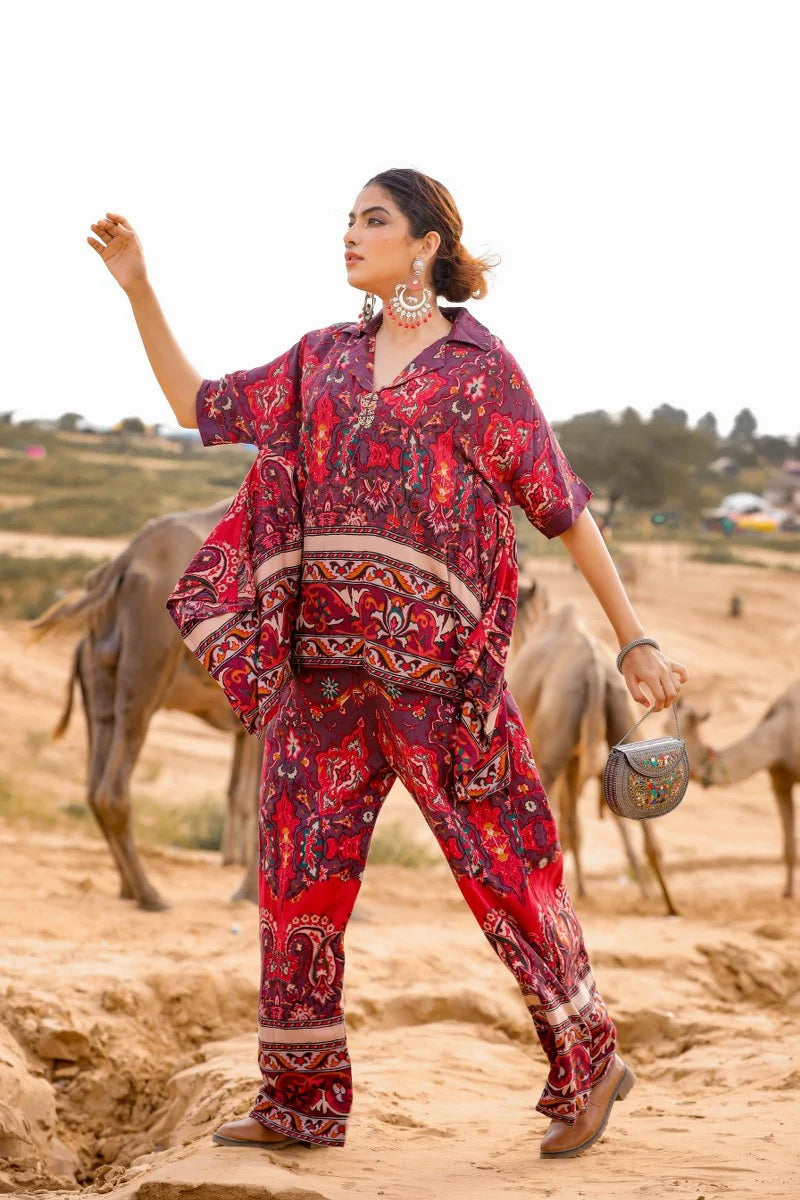 Timeless Tunic Rayon Coord Set