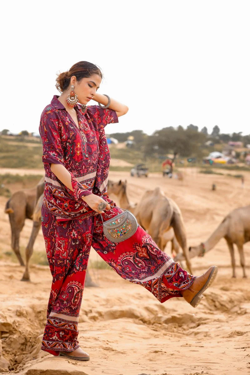 Timeless Tunic Rayon Coord Set