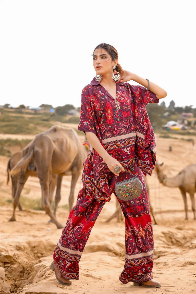 Timeless Tunic Rayon Coord Set