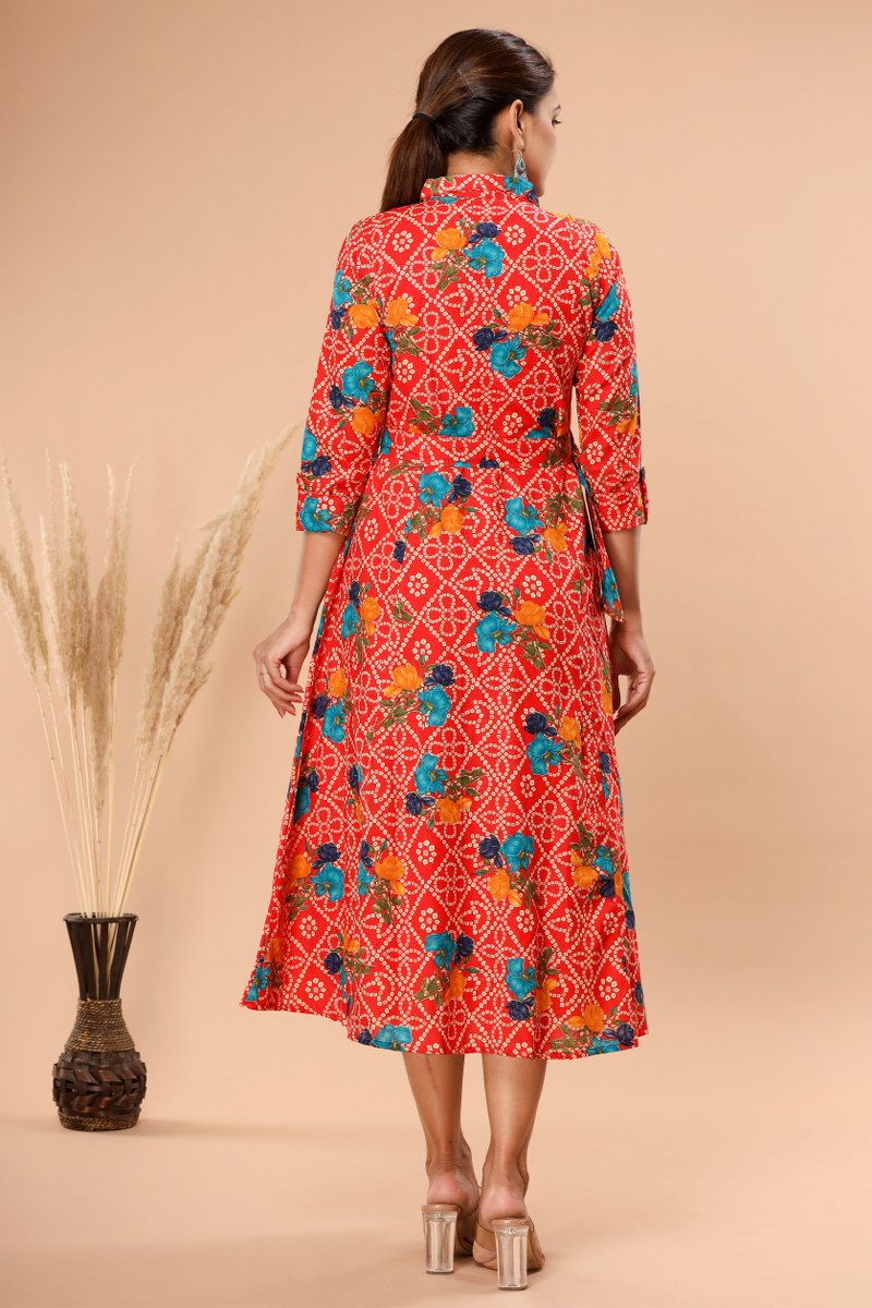 Stylish Georgette Middies Gown
