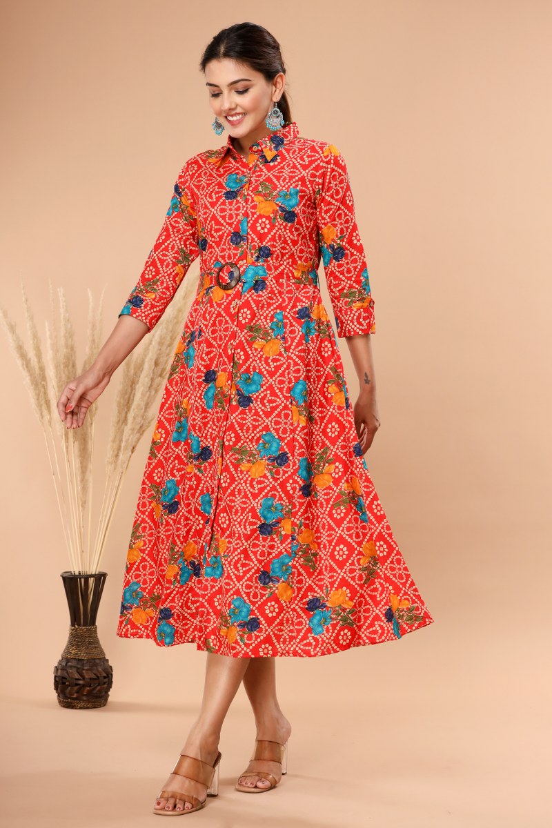 Stylish Georgette Middies Gown