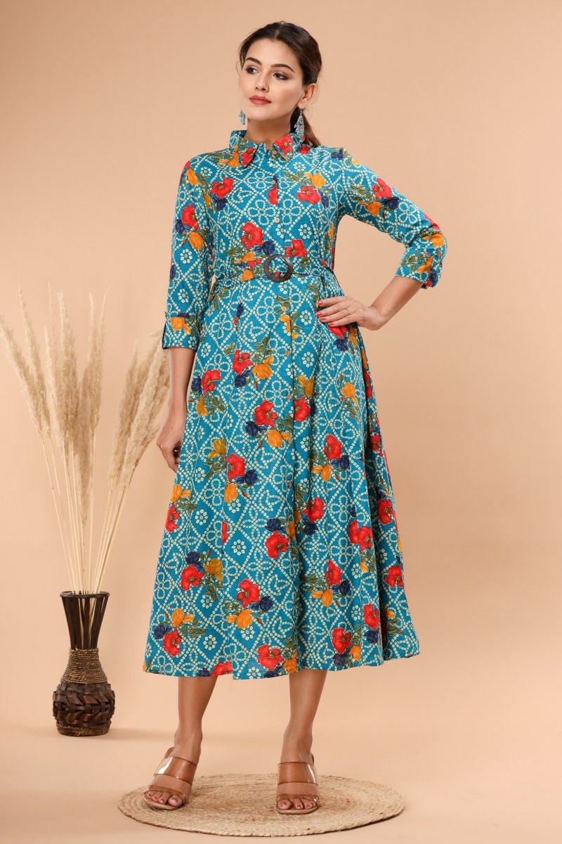 Stylish Georgette Middies Gown