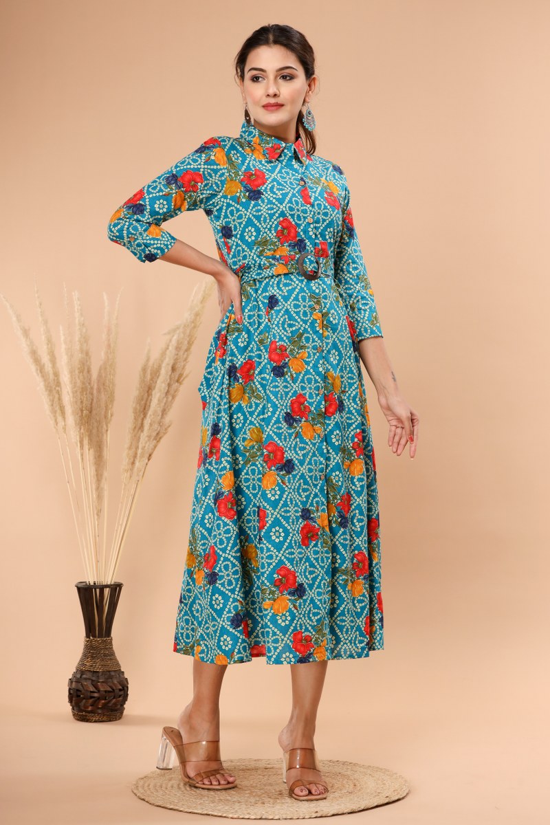 Stylish Georgette Middies Gown