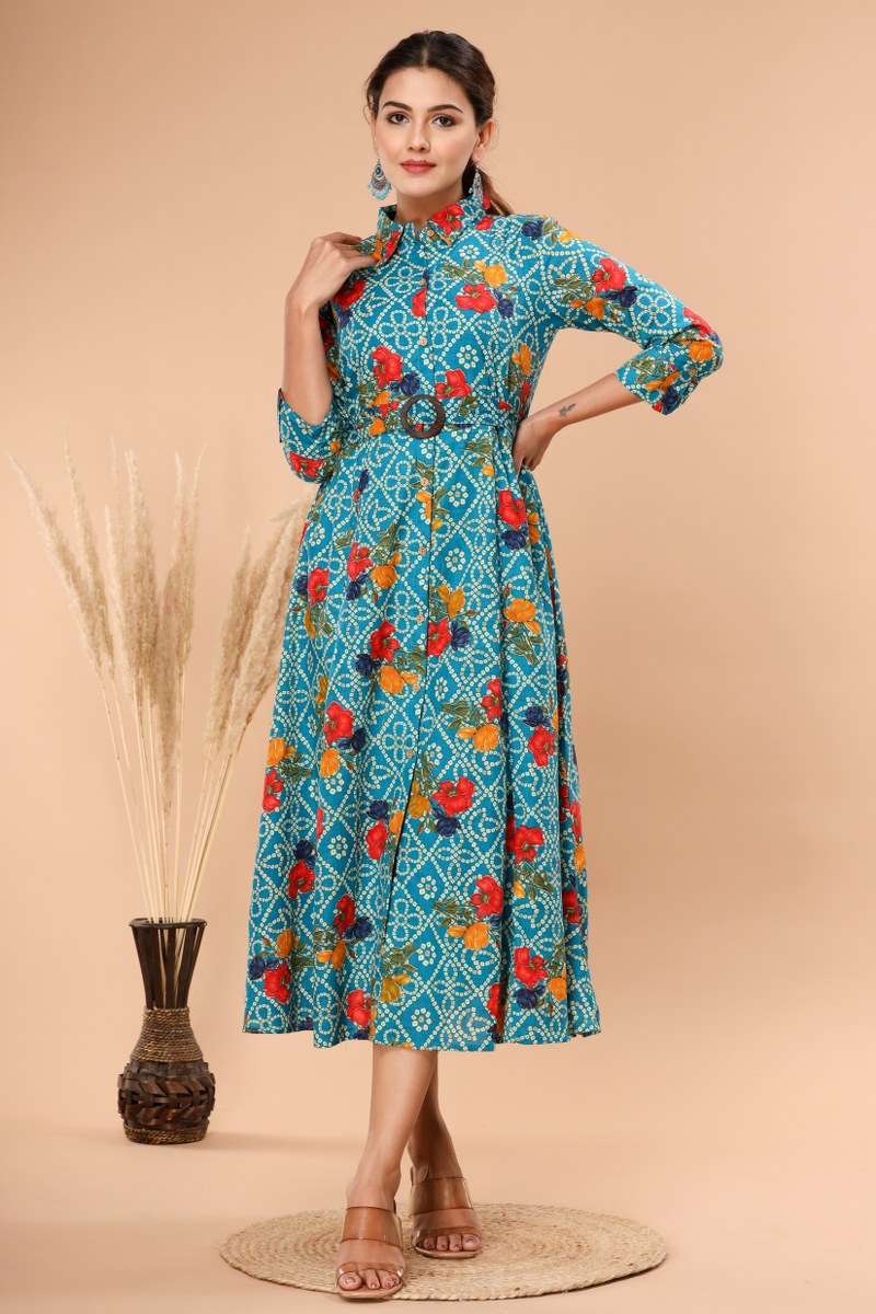 Stylish Georgette Middies Gown