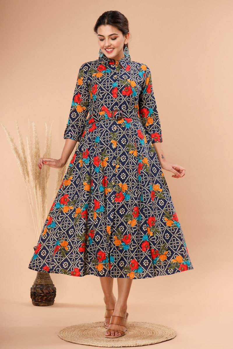 Stylish Georgette Middies Gown