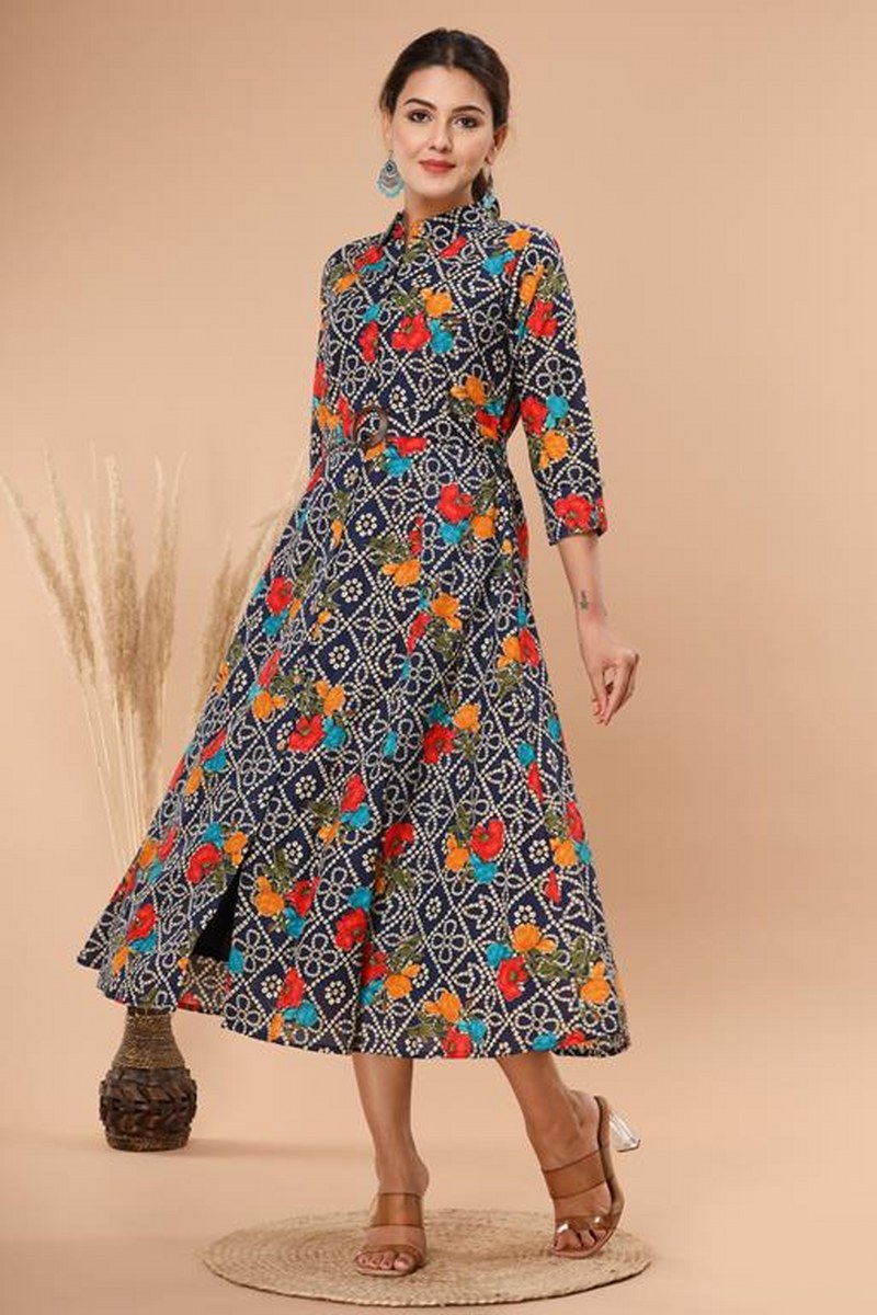 Stylish Georgette Middies Gown