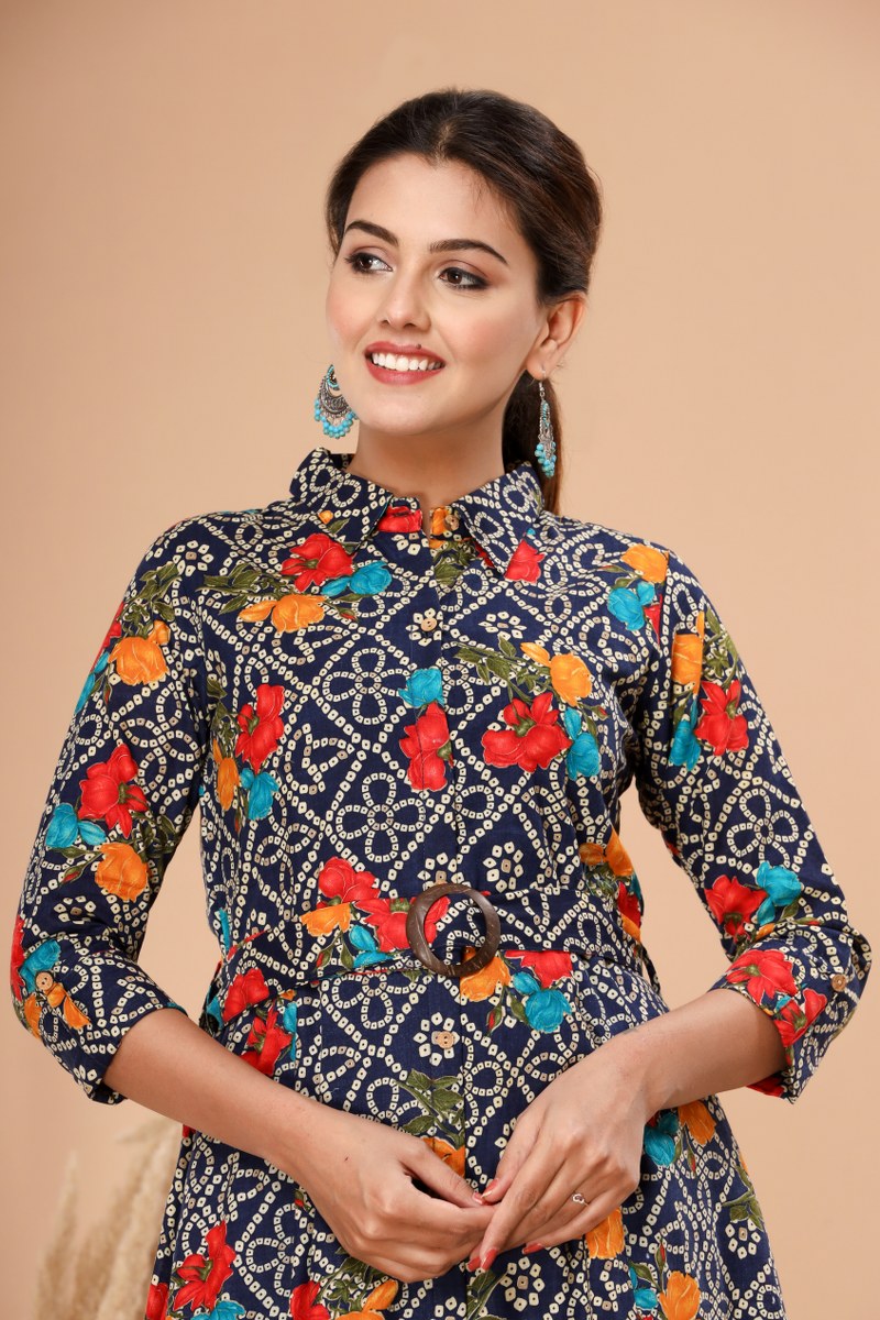 Stylish Georgette Middies Gown