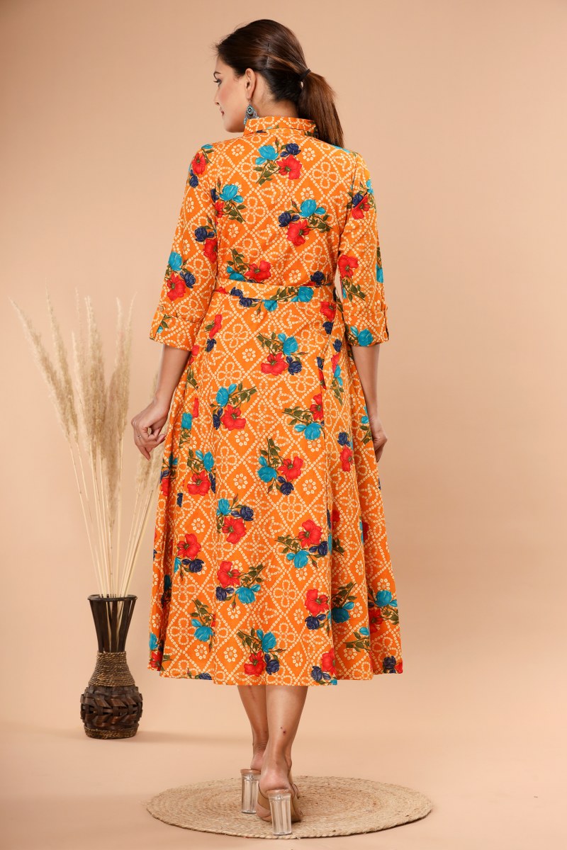 Stylish Georgette Middies Gown