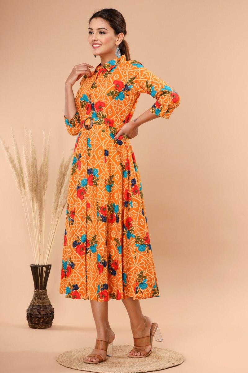 Stylish Georgette Middies Gown