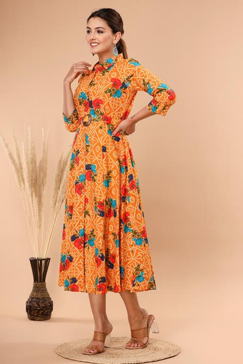 Stylish Georgette Middies Gown
