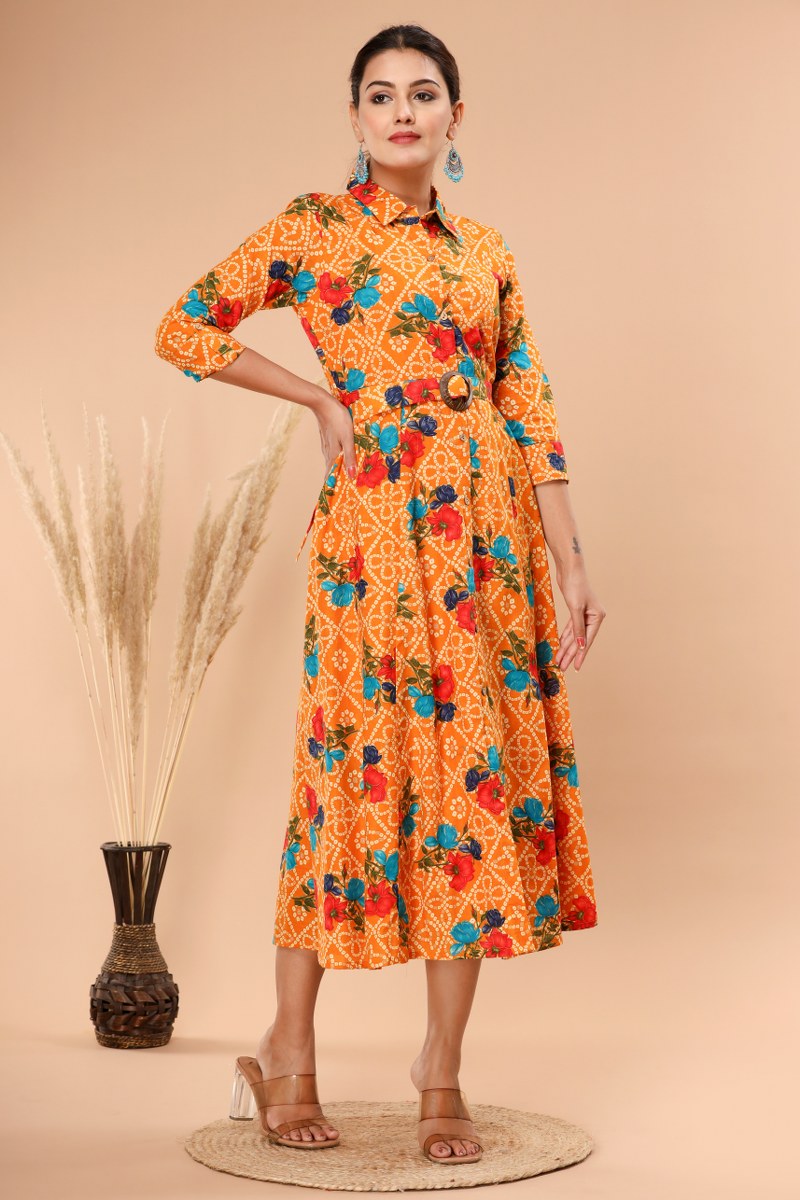 Stylish Georgette Middies Gown