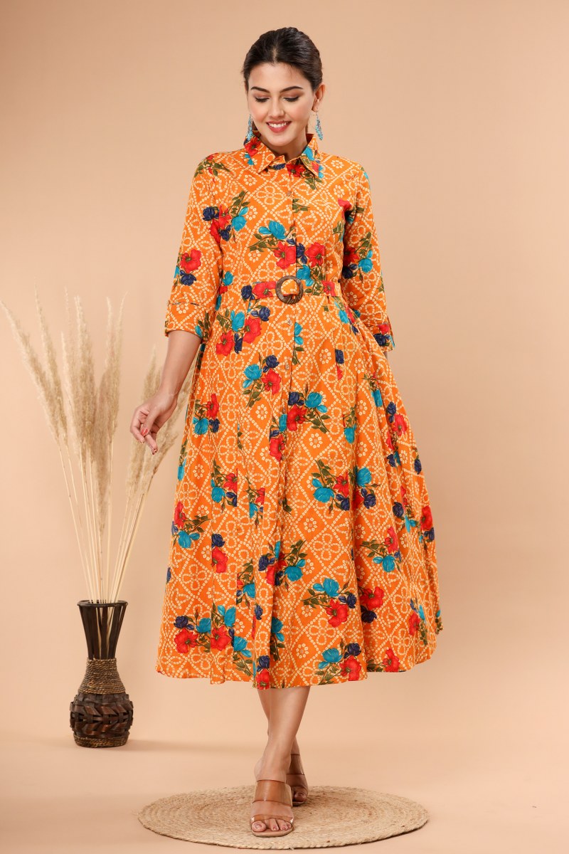 Stylish Georgette Middies Gown