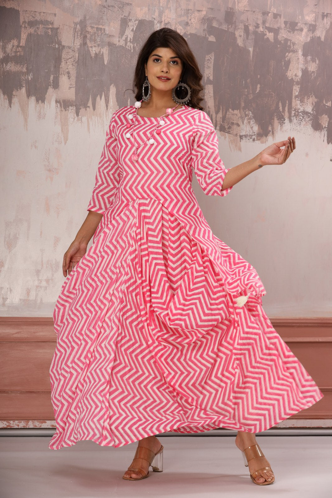 Pink Beauty Long Gown