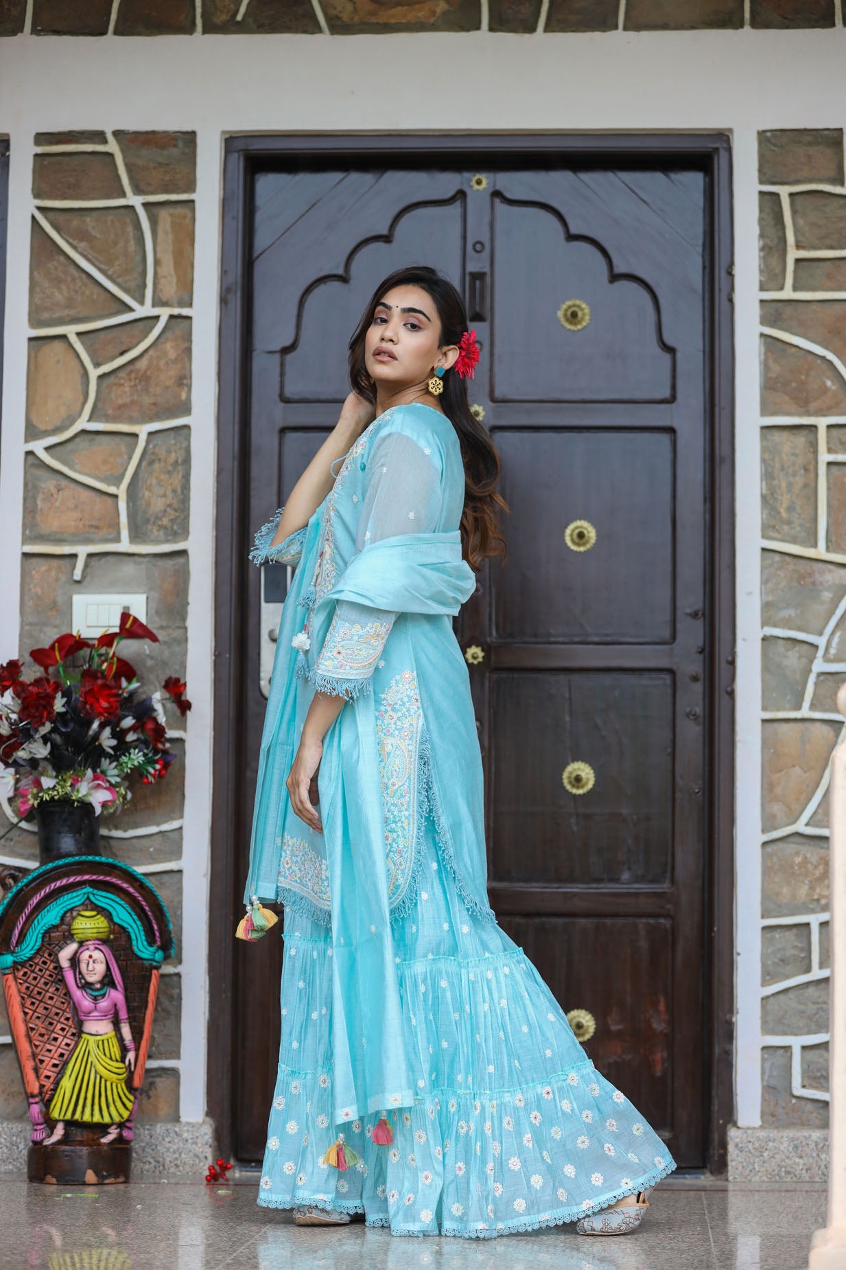 The Cotton Embroidered Beauty